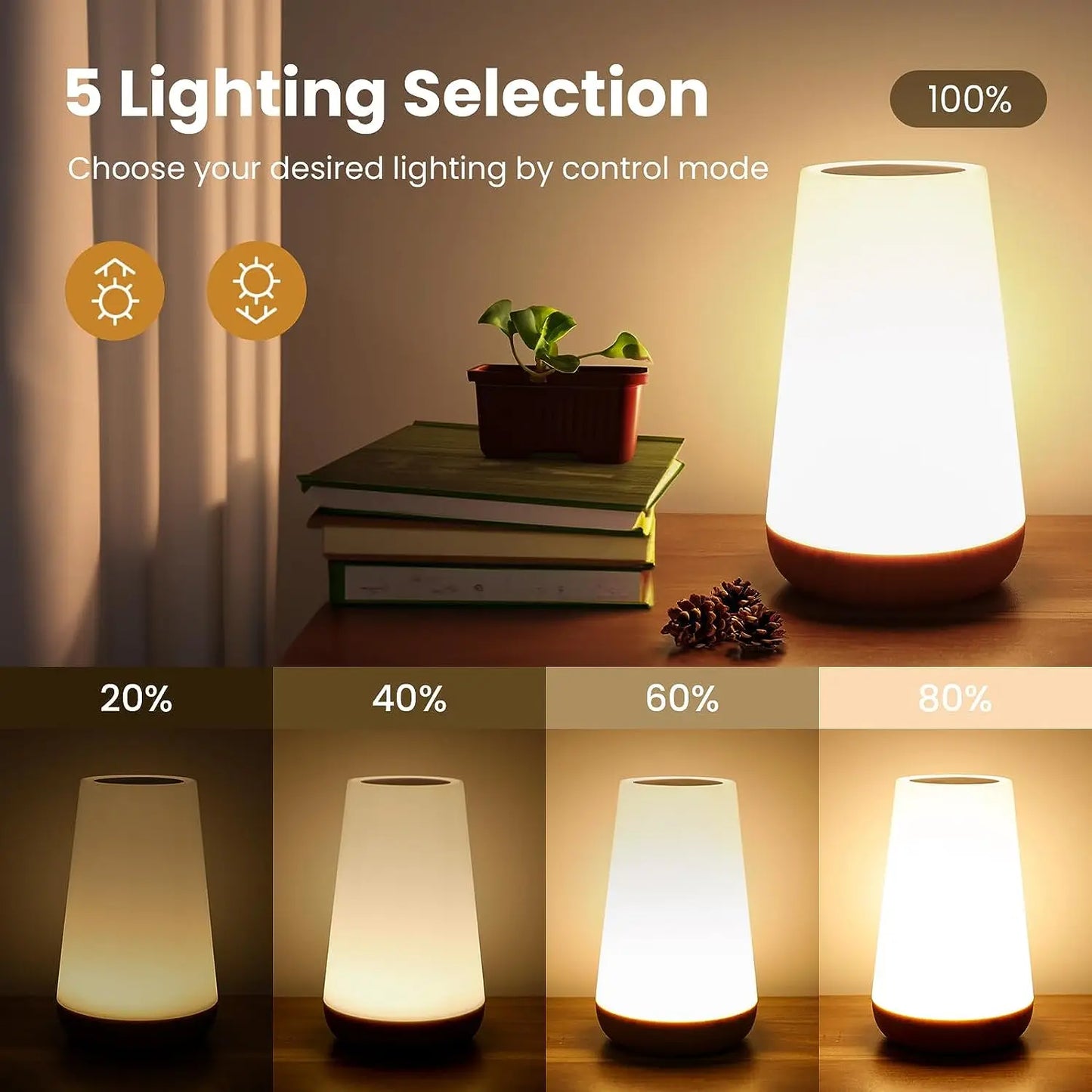 13 Color Changing Night Light Remote Control Touch
