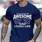 Men's Clothing AWESOME DAD This Is What An Dad Looks Like MENS