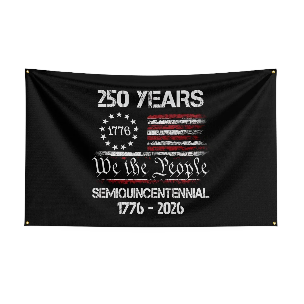 US 250th Anniversary 1776 2026 Semiquincentennial Flag, Independence