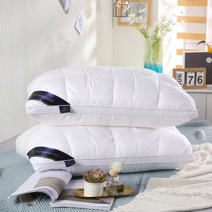 2-Piece Sleep Pillow Set, Soft Supportive Bed Pillows