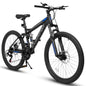 Ecarpat Dual Full Suspension Mountain Bike 24/26/27.5 Inch, Teenagers