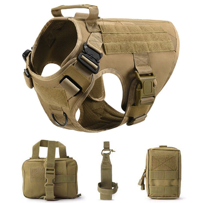 Tactical Military Vest Pet German Shepherd Golden Retriever