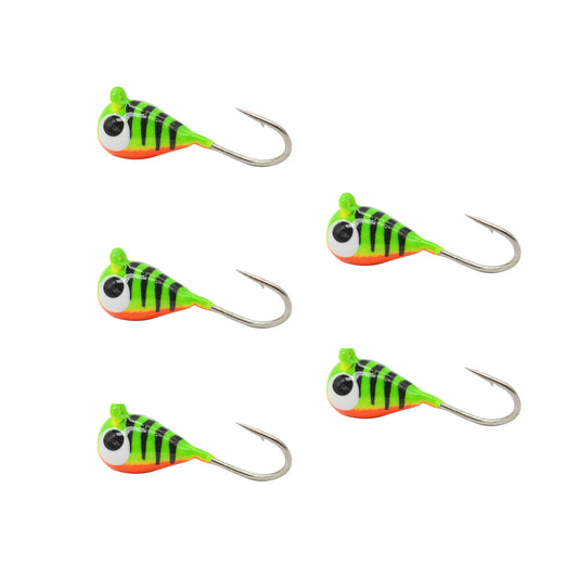 Tungsten Ice Jigs Glow Tungsten Ice Fishing Lure Jigs