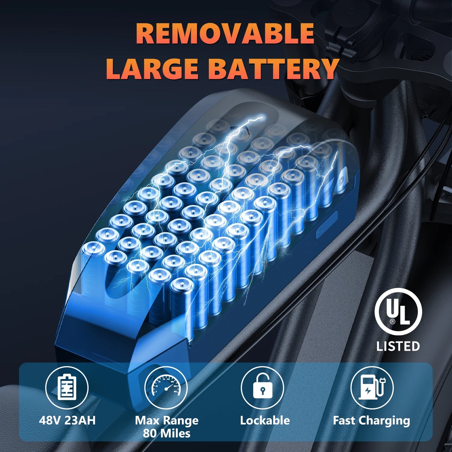 Kickwey K7 Off-Road Electric Bike 1500W Motor