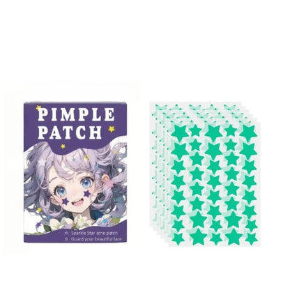 40pcs pieces of multi-color star acne patches, .