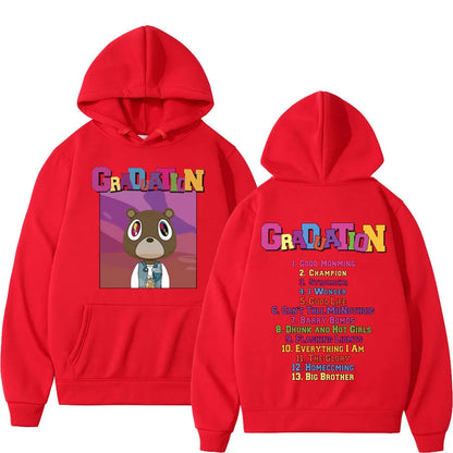 Rapper Kanye West Album Print Hood