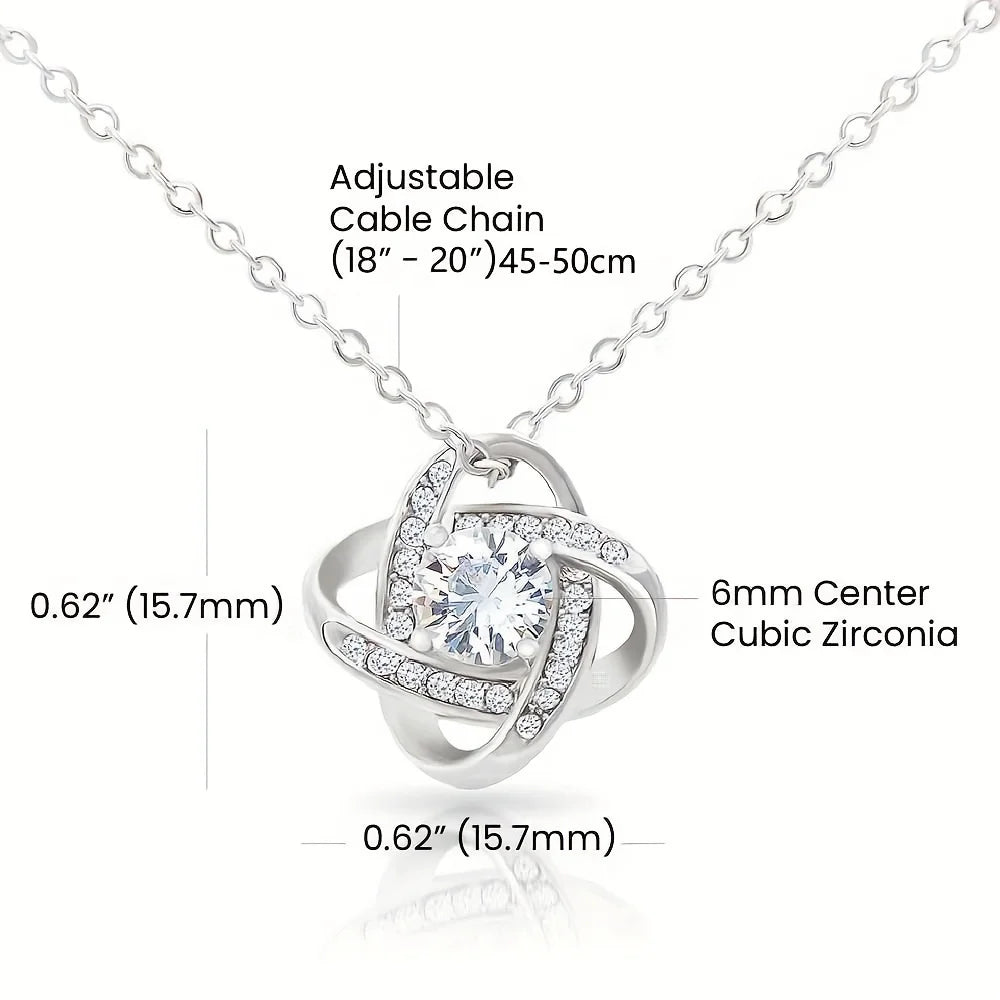 Sentimental To My Mom Necklace - Perfect Mom Gift From Daughter
