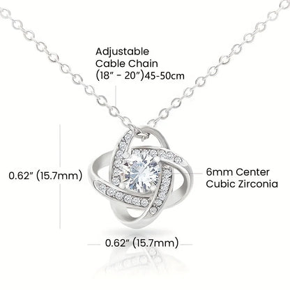 Sentimental To My Mom Necklace - Perfect Mom Gift From Daughter