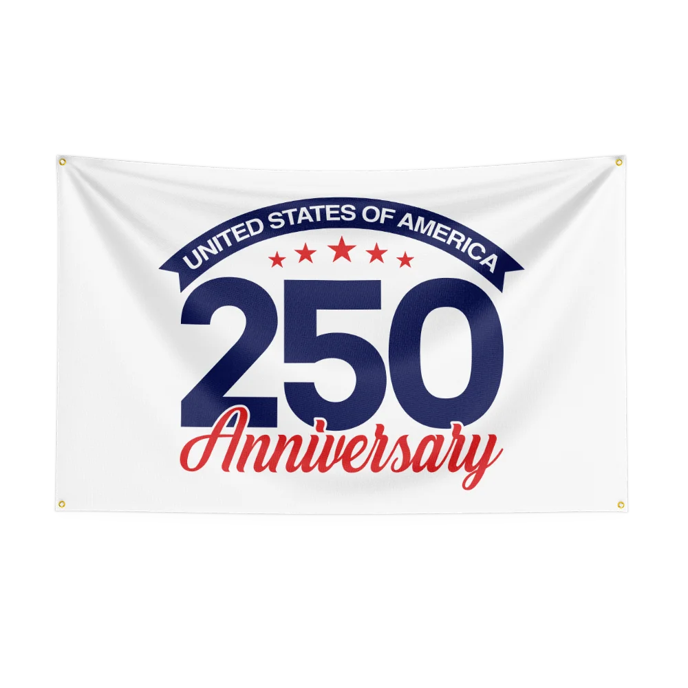 US 250th Anniversary 1776 2026 Semiquincentennial Flag,