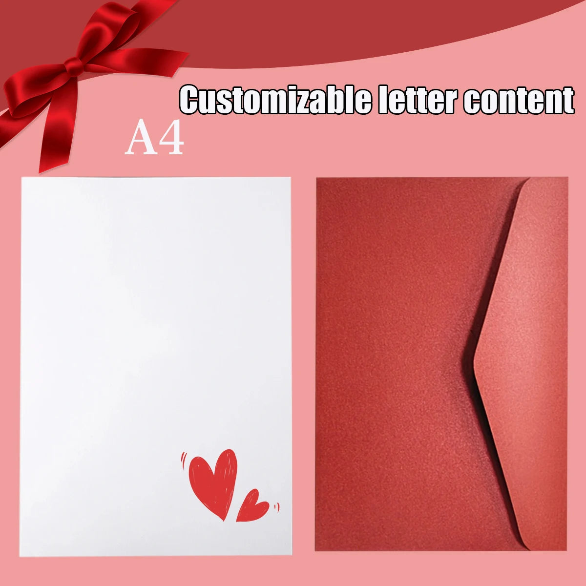 DIY Custom envelopes letter, Valentine's Day letter customization,