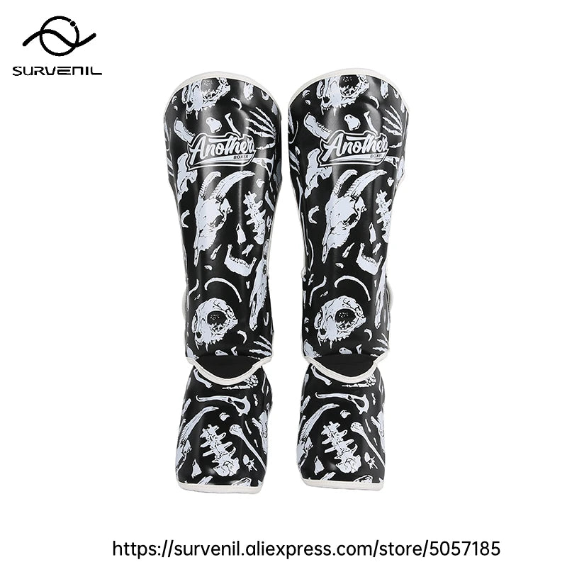 Shin Guards Kickboxing Muay Thai Leg Instep Protection Pads Men