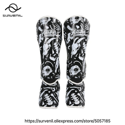 Shin Guards Kickboxing Muay Thai Leg Instep Protection Pads Men