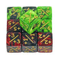 10pcs/set Six Sided Dice Set D6 Counters +1/+1 and -1/-1 Set for Math Teaching ,Kid Arithmetic Toys, Card Game Accessories