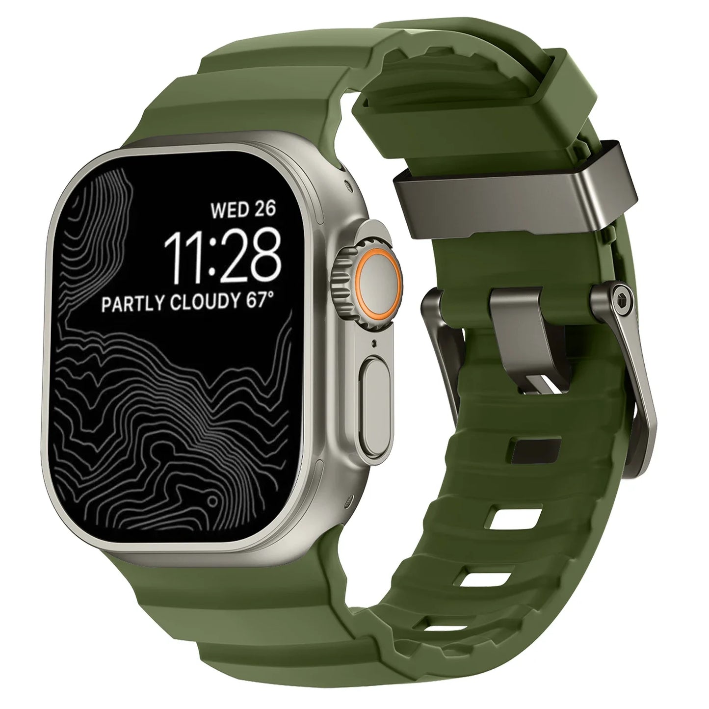Trail Silicone Band for Apple Watch Ultra