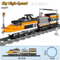 DOU BUILTBuilding Block City Train Track Model Electric