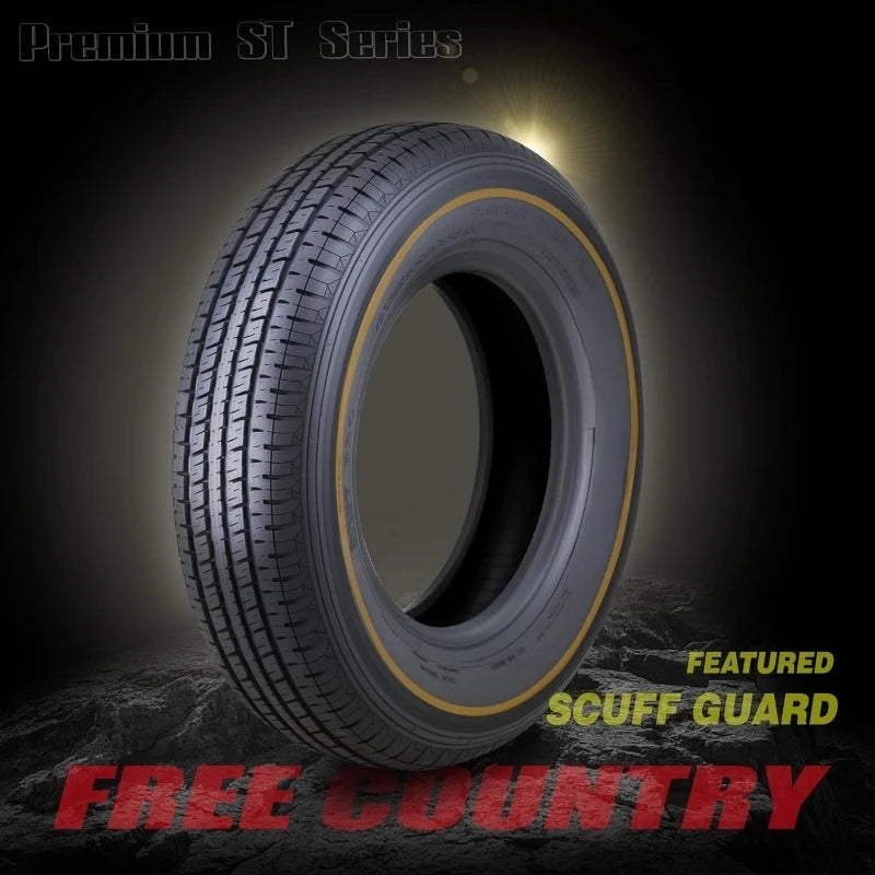 Grand Ride Set 4 Trailer Tires ST235/80R16 Radial 10 Ply Load Range