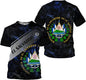 El Salvador Flag Football Jersey 3D Print
