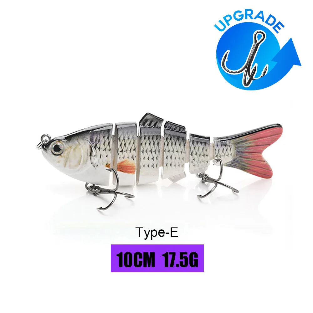 VTAVTA 10/14cm Sinking Wobblers Fishing Lures Jointed