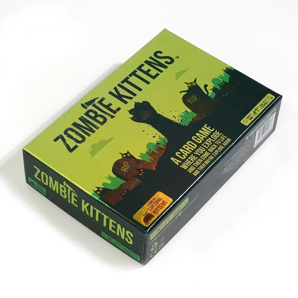 Zombie Kittens Card Game Fun Family Card Games