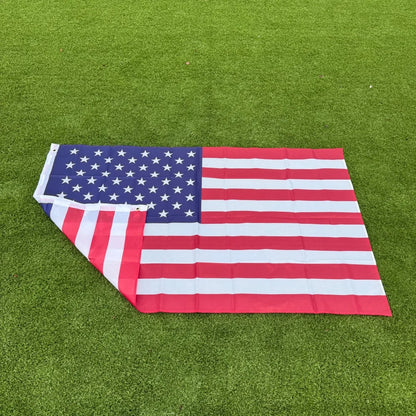 150x90cm US banner High Quality Double