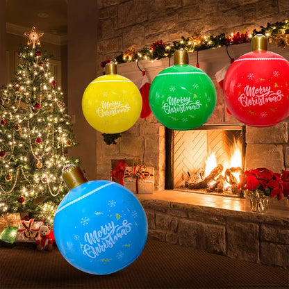 60cm Giant Inflatable Christmas Balls Light