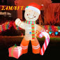 Christmas Decorations Model Built-in LED Lights Inflatable Toys Ornament