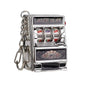Fruit Slot Machine Keychain Lucky Charm Jackpot