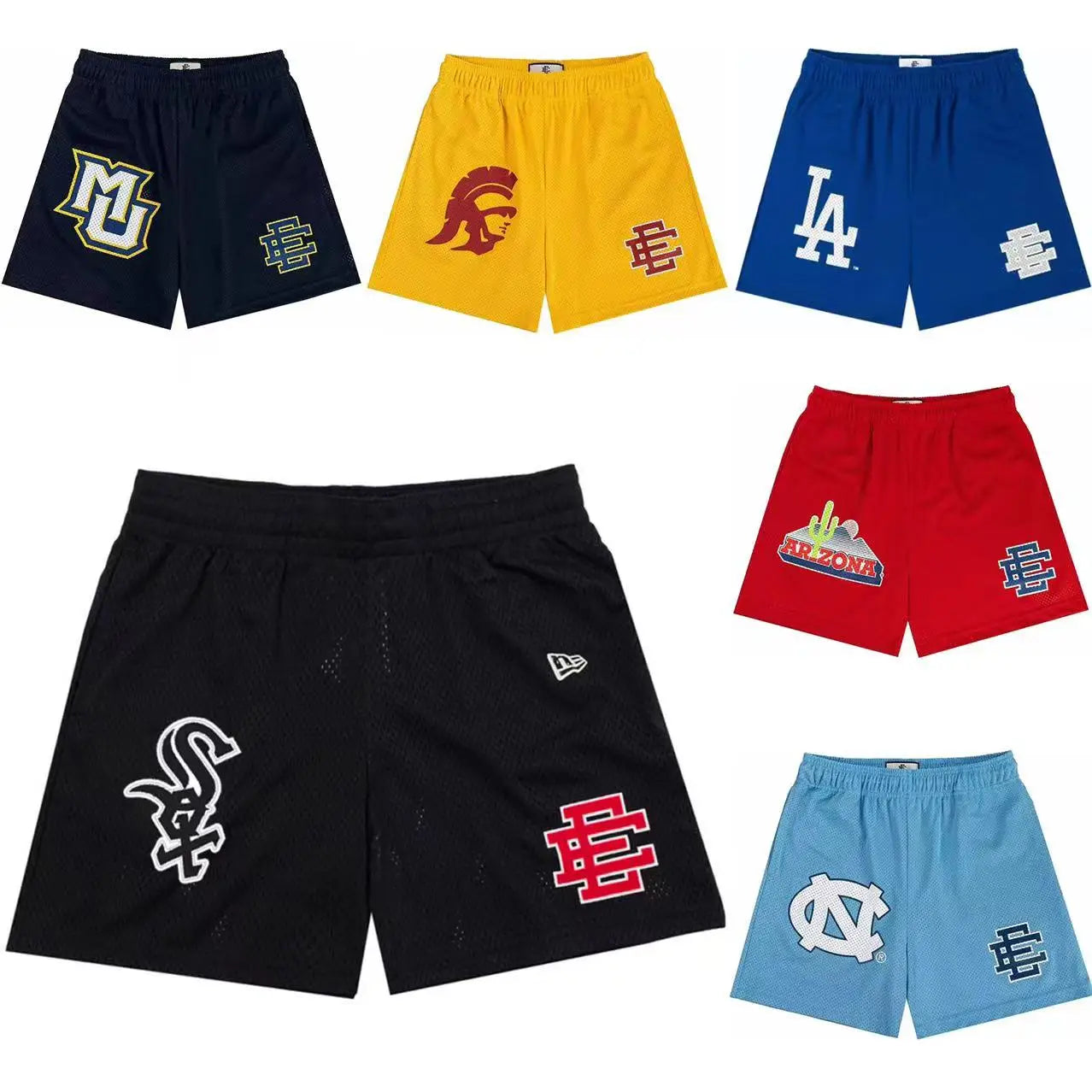 2025 New Summer Eric Emanuel EE Basic Mesh Shorts