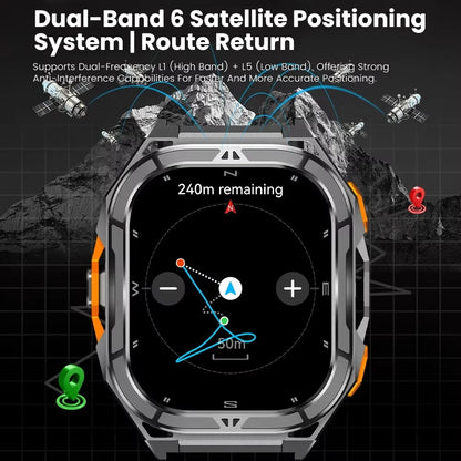 2025 New GPS Track Smart Watch Men