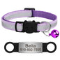 Customized Cat Collar Reflective Cat Collar Free Engraved