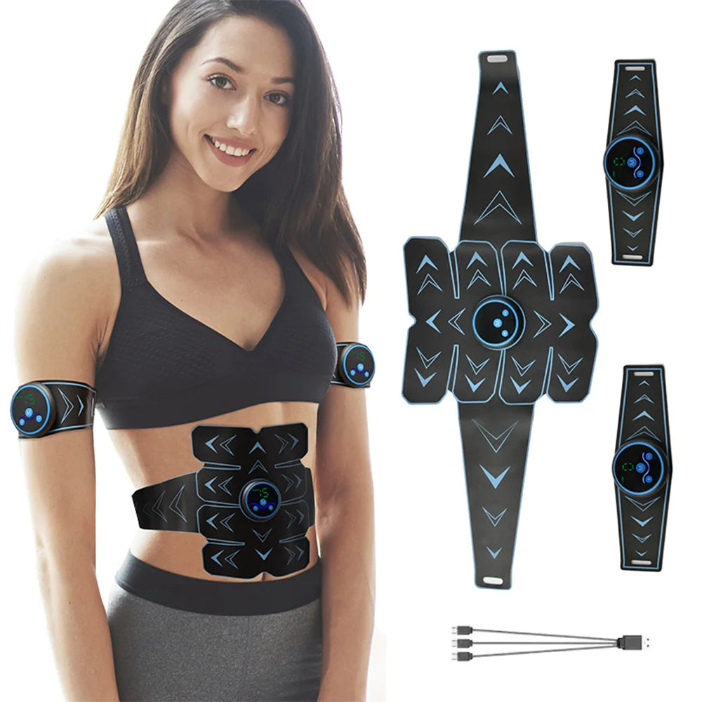EMS Abdominal Muscle Patch Exercise And Fitness Muscle Trainer