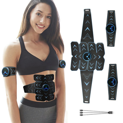 EMS Abdominal Muscle Patch Exercise And Fitness Muscle Trainer