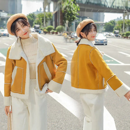 Winter Coat for Women 2025 Cotton Cold Wool Jacket