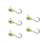 Tungsten Ice Jigs Glow Tungsten Ice Fishing Lure Jigs