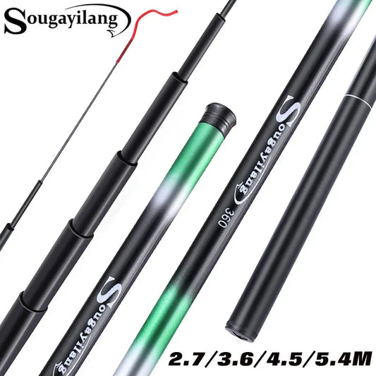 Sougayilang Carp Fishing Rod 2.7/3.6/4.5/5.4M Portable