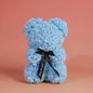 25cm Artificial Teddy Rose Flower Bear with Box Romantic