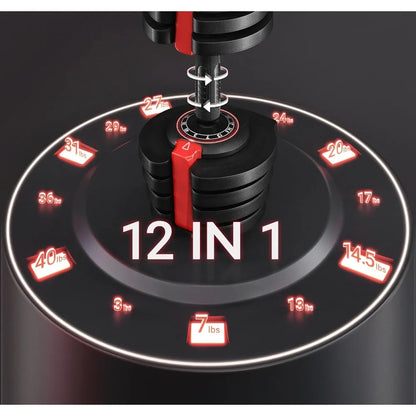 Adjustable Dumbbell Set 28/40/52.5/90LBS Adjustable Dumbbells