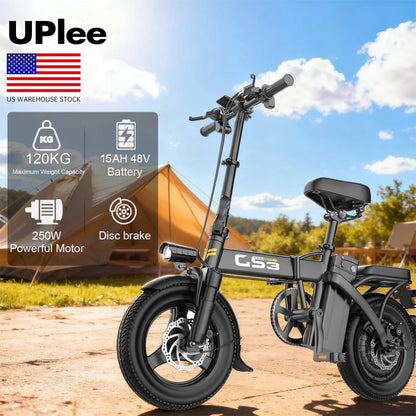 UPlee GS3 Electric Bike 48V 15AH 500W Motor