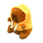 Cute Capybara Plush Toy Hoodie with Wings Simulation Doll