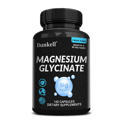Magnesium Glycinate Supplement - High Strength for Muscle