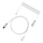 Coiled Keyboard Cable Type C To USB-A Mechanical Keyboard