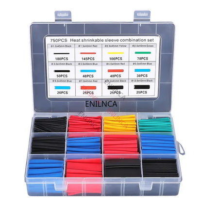 127-750pcs Heat-shrink Tubing Thermoresistant
