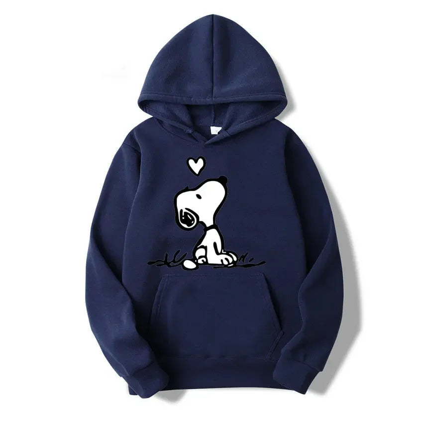 American Cartoon Comics Snoopy Hoodie Women Man