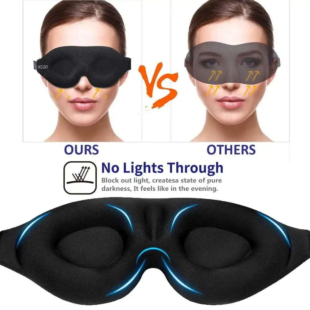 Eye Mask for Sleeping 3D Contoured Cup Blindfold Concave