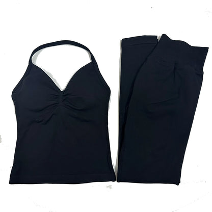 2 Pieces Set Yoga Dfyoga Leggings Set   Women