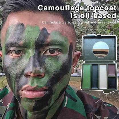 5 Colors Fans CS Shooting Face Paint Camouflage Oil