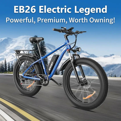 AMYET Electric Bike EB26 Adults Electric Bicycle Peak