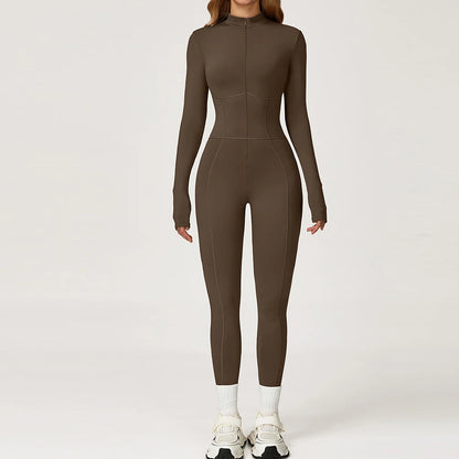 Winter Sport Jumpsuits Women Warm Gym