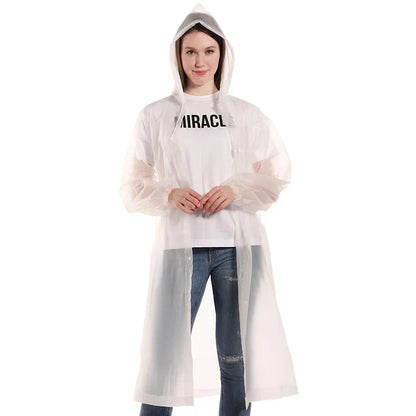 High Quality 1piece 145*68CM EVA Unisex Raincoat