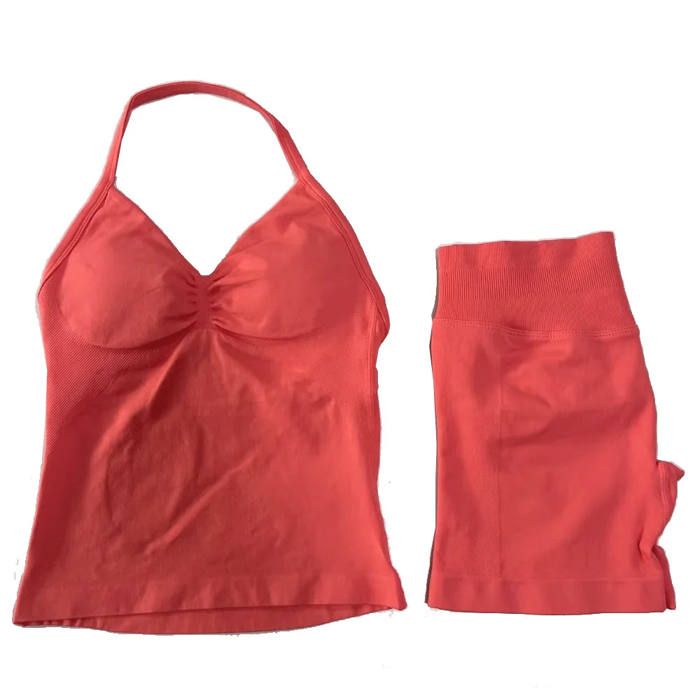 2 Pieces Set Yoga Dfyoga Leggings Set   Women